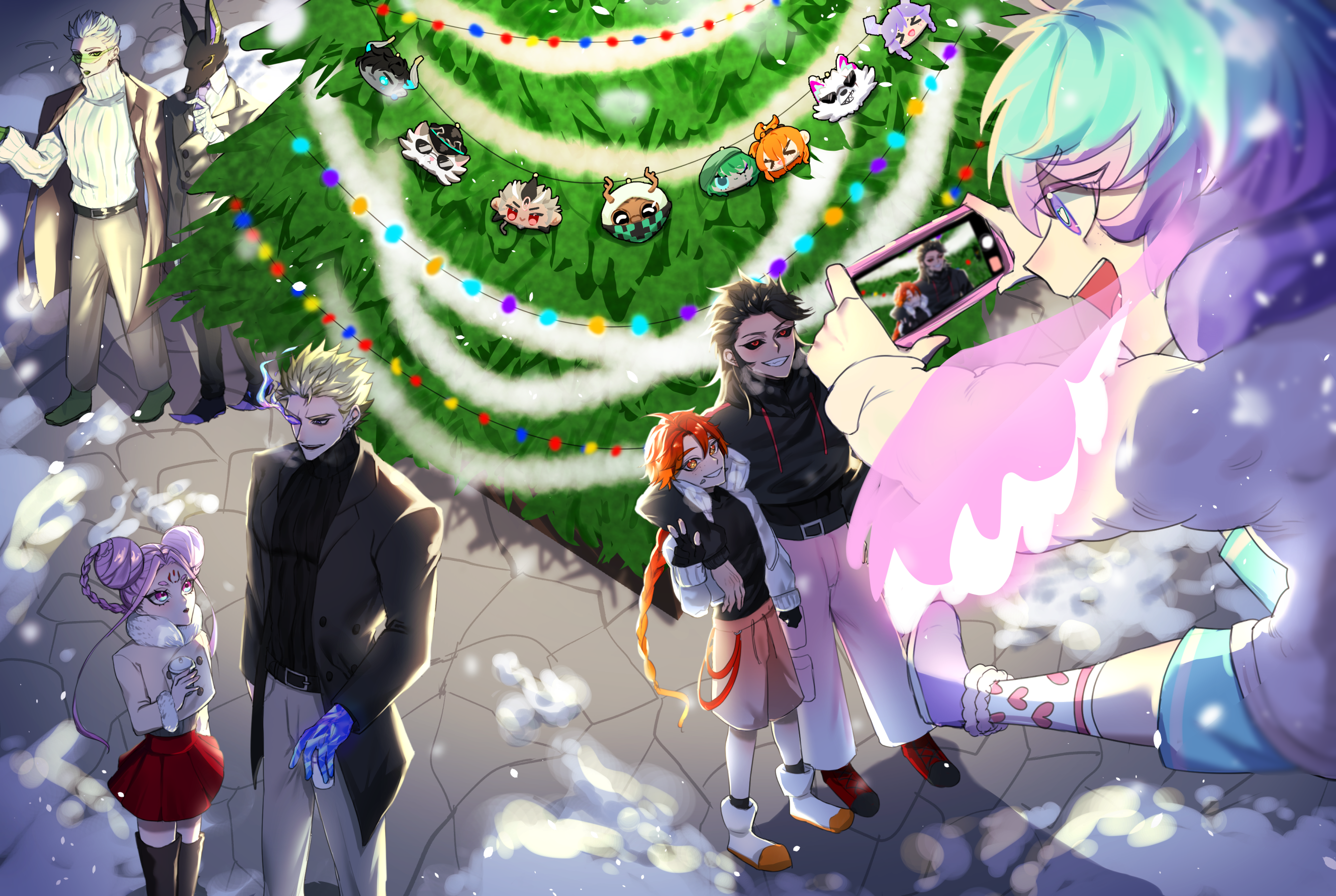 Dislyte Christmas Fanart Contest Winners Announcement