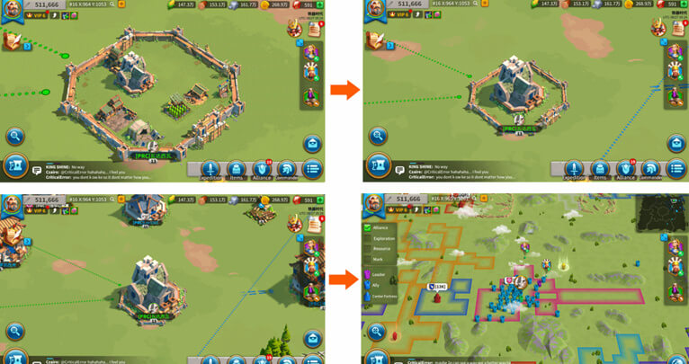 Layout Game Rok Rise of Kingdoms